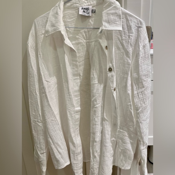 Princess Polly Mahalia Shirt NWOT - Picture 3 of 3